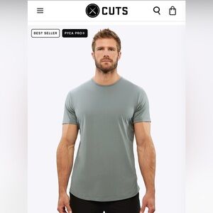 Cuts original curve hem tee